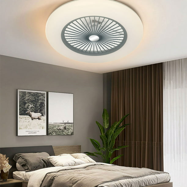 Ventilador de techo inteligente Leyfeng con iluminación y lámpara  incorporada