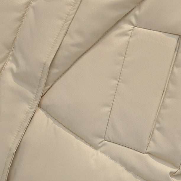 Puntoco Chaleco corto de algodón para mujer, chaleco exterior de algodón  Puntoco Puntoco-1