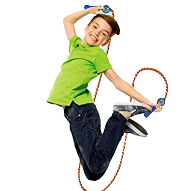 Niños con mango de madera, cuerda de saltar arcoíris, cuerda de saltar  ajustable, equipo de fitness para niños MFZFUKR CPB-DE-SSW1203-2