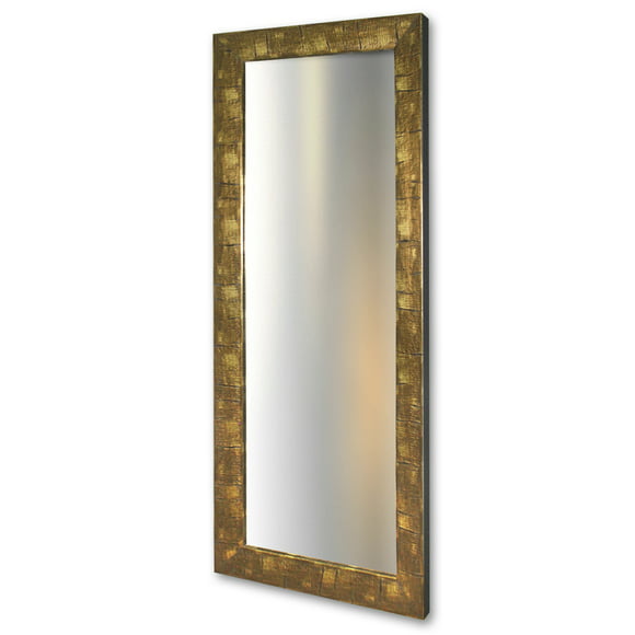 espejo decorativo de pared cuerpo entero color dorado vintage dii frame nostalgia
