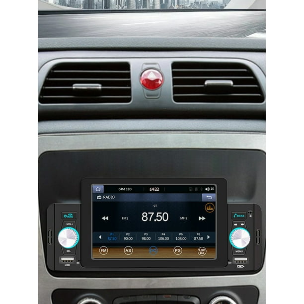 Autoradio Bluetooth PRUMYA Carplay Android Auto 1 Din 5 Pouces Central  Multimédia Lecteur MP5 MirrorLink FM 2 USB avec caméra - Cdiscount Auto