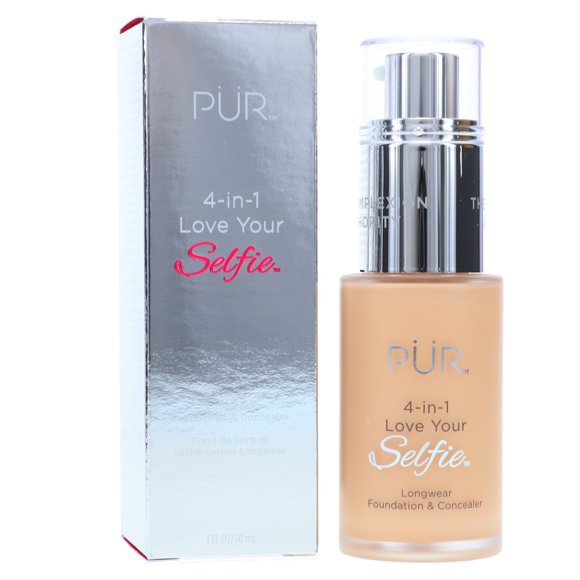 pur 4in1 love your selfie longwear foundation  concealer medium golden mg2 1 oz pur pur 4in1 love your selfie longwear foundation  concealer medium golden mg2 1