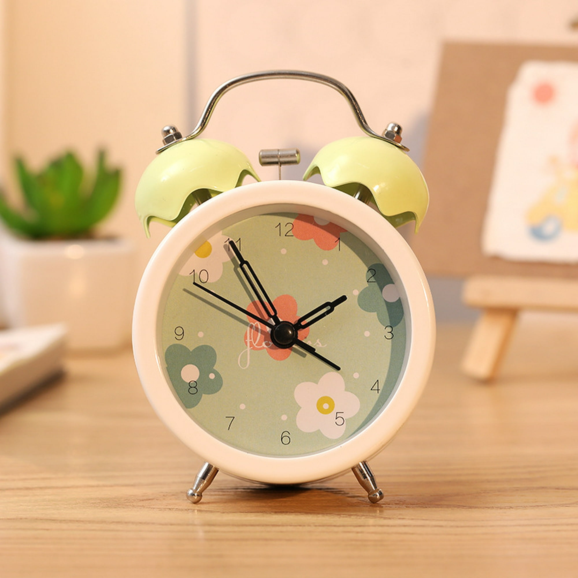Reloj despertador de búho creativo, decoración de regalo para el