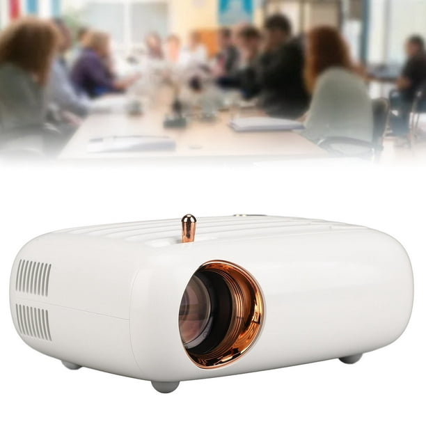Mini proyector, proyector WiFi portátil para películas al aire libre  compatible con 1080P, proyector de cine en casa compatible con TV