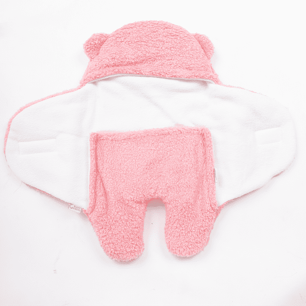 The Peanutshell Saco de dormir para bebé niña, sólido y rosa floral,  tamaños hasta 12 meses (Medium/Large)