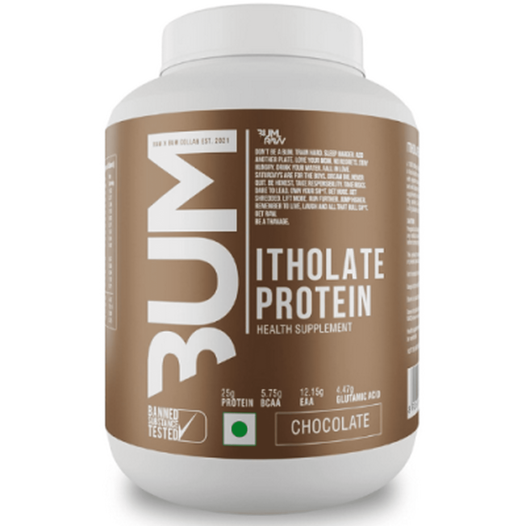 Proteina raw cbum itholate 5lbs chocolate