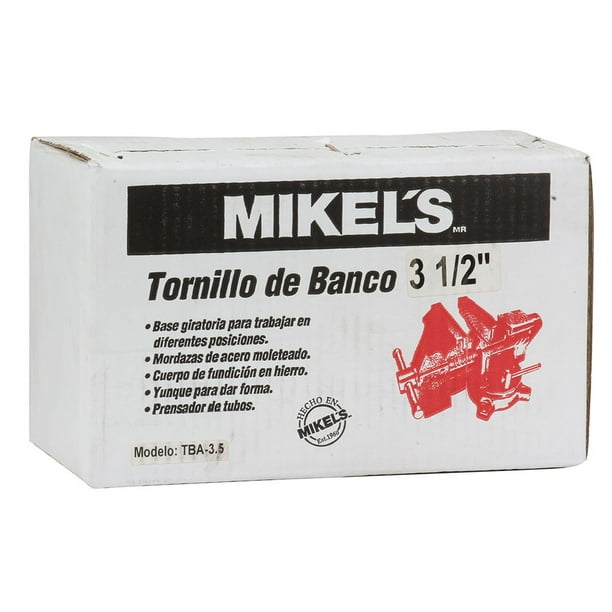 Tornillo Banco Trabajo Pesado 4 Mikels Herramienta MIKEL'S TBH-4