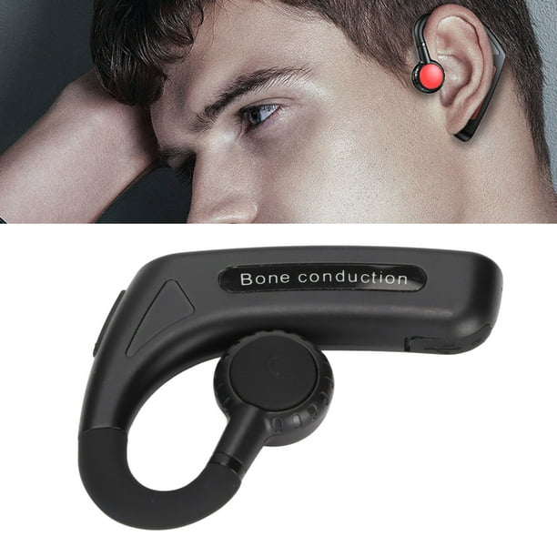 Auriculares de conducción ósea auriculares inalámbricos 5.0 Estéreo  multifuncional para sordos Amonsee No