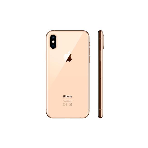  Apple iPhone XS, 64 GB, oro, desbloqueado completamente  (renovado) : Celulares y Accesorios