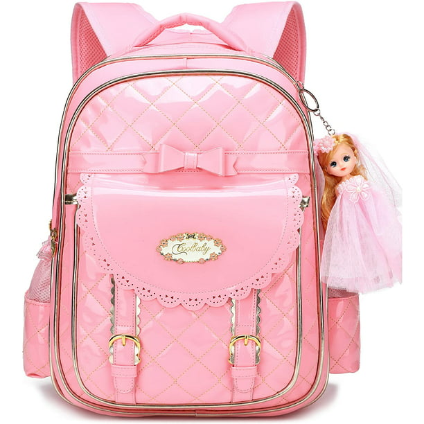 Mochila para niñas, mochilas impermeables para niños, mochila escolar, mochilas  para niños pequeños, linda mochila de viaje (L, B-Pink) JFHHH pequeña