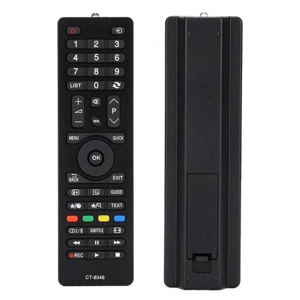 Control remoto de repuesto CT‑8046, reemplazo duradero para TV Toshiba  32D1533DB