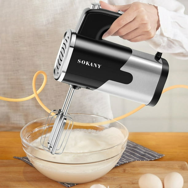 Batidor de huevos Manual de acero inoxidable 304, varillas para batir crema  y mantequilla, utensilio de
