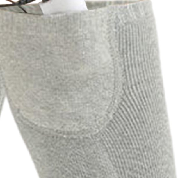 Calcetines Calefactables Eléctricos Batería Mujer Hombre Pies Invierno  Cálido Esquí Gris No Ajustable + Calcetines Calefactables Eléctricos  Batería Mu Baoblaze Calcetines calentadores de pies