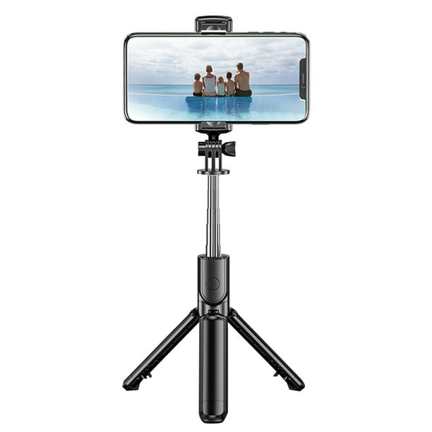 Trípode portátil para teléfono móvil, palo de Selfie para tomar fotos en  vivo