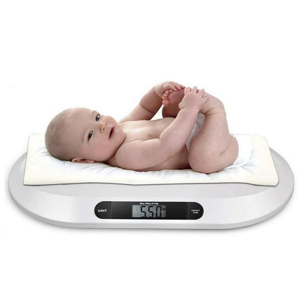 Báscula para Bebés Bebé Recién Nacido Mascotas Báscula Infantil Pantalla  LCD Peso Báscula de para s Sunnimix Báscula estable electrónica