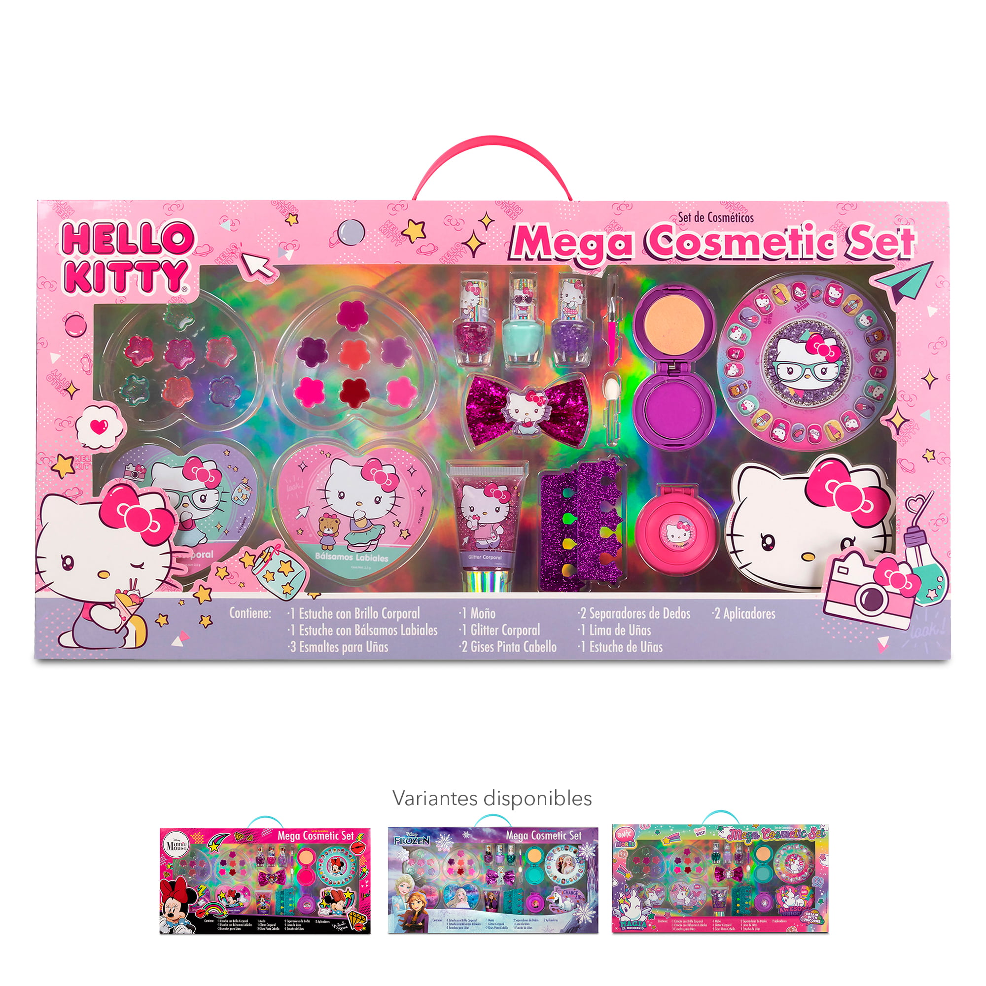 Set De Maquillaje Para Niñas Juguete Kit Belleza Cosméticos Hello Kitty  Berry Hip MCS13HK