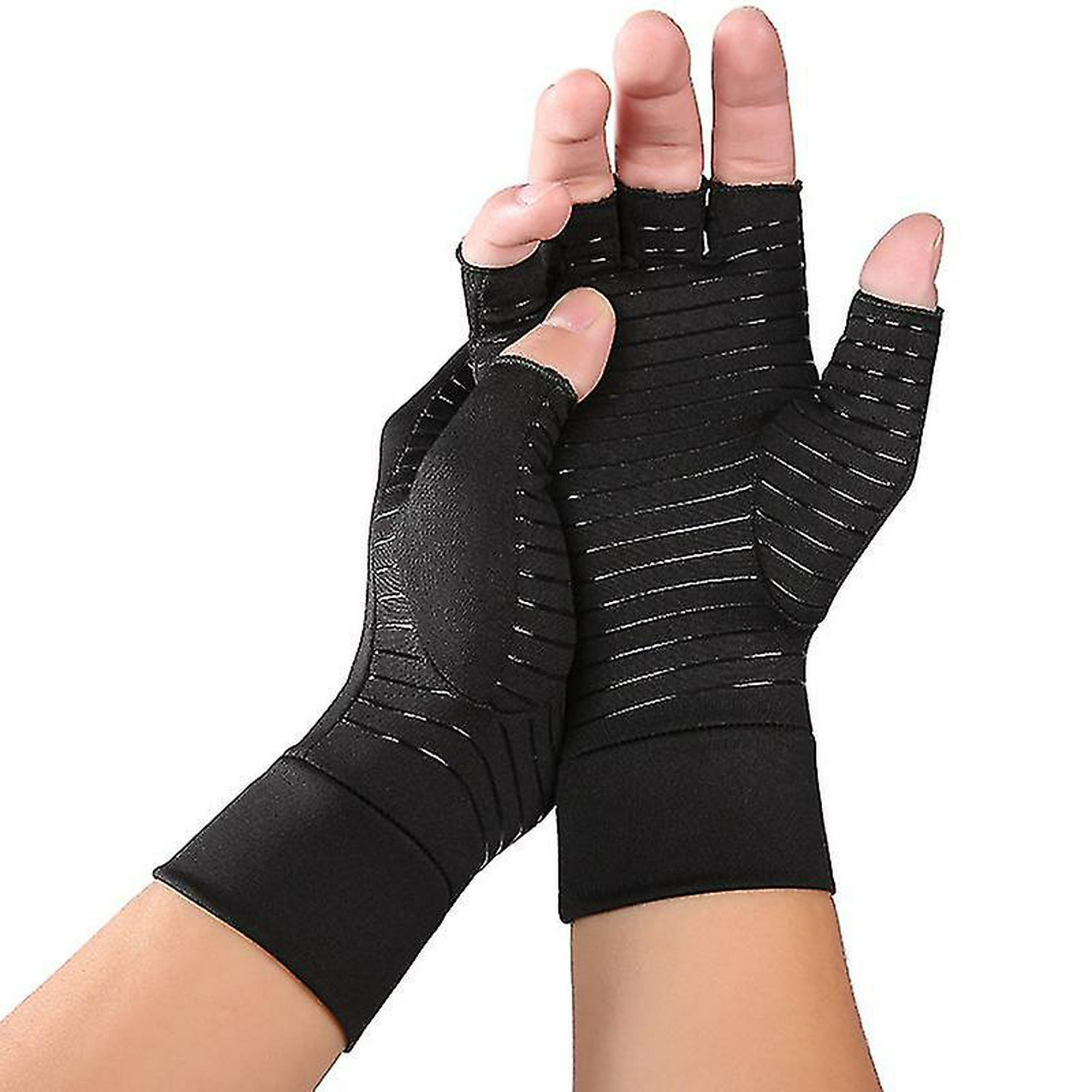 Los guantes de compresión de cobre para la artritis apoyan el alivio del  dolor de la muñeca de la ma Sincero Hogar