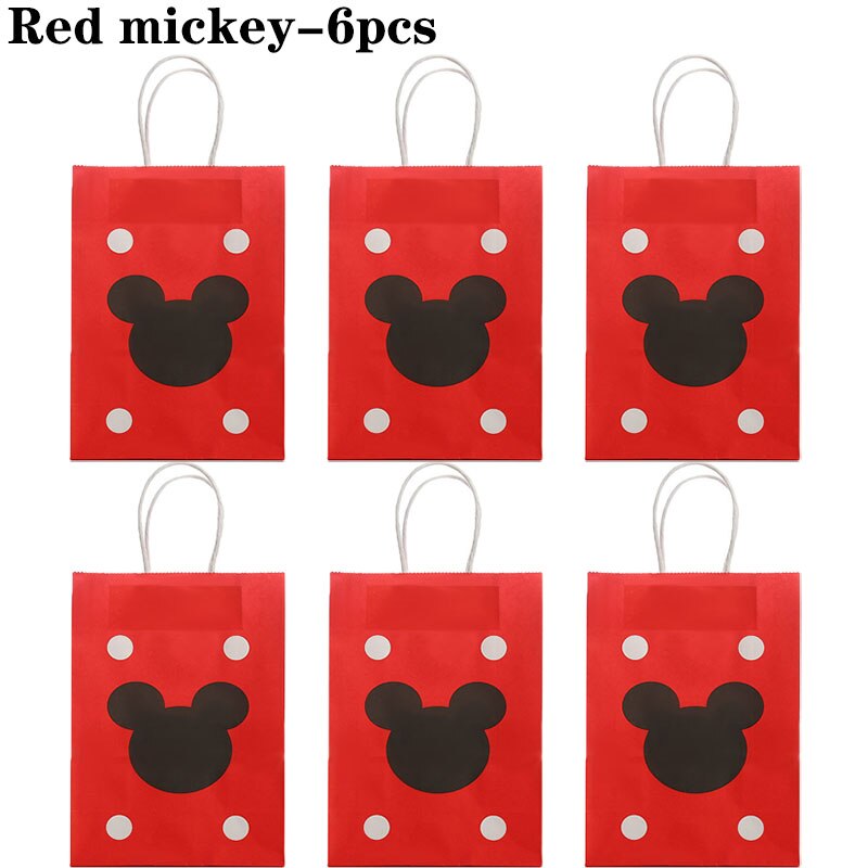 Buy Mickey Mouse Favor Birthday Gift Bags, Mickey Candy Gift Bags, Mickey  Party Decoration Online in India - Etsy
