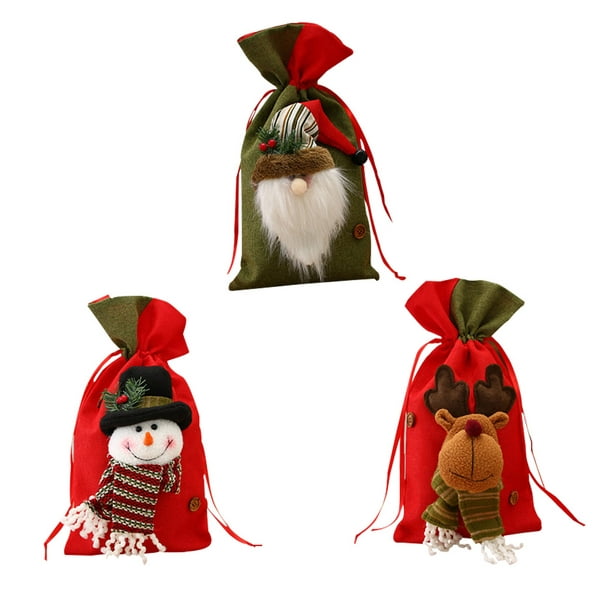 Papá Noel en la guardería: oferta de bolsas de regalo para grupos y  animadores - Saketos Blog - Bolsas Organza