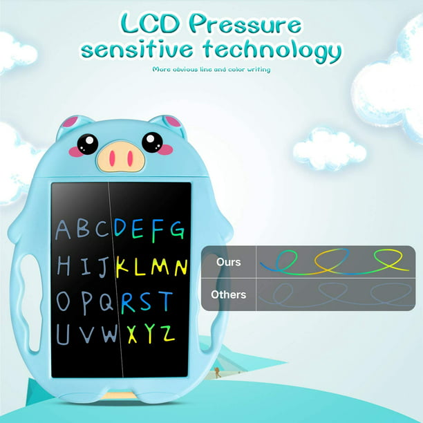 Juguete educativo para niños de 3 a 6 años, tableta de escritura LCD de 8,5  pulgadas de Sincero Hogar