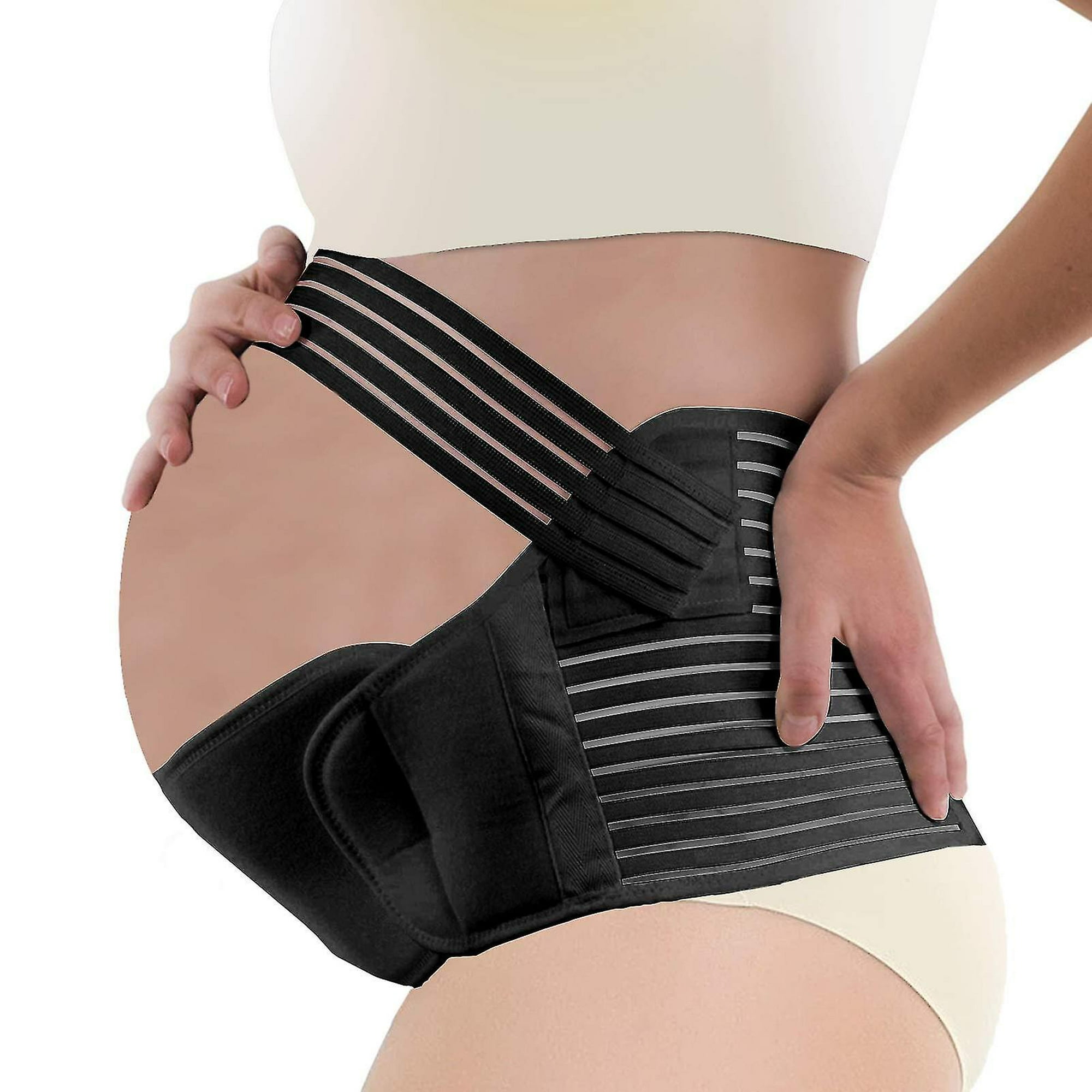 Pregnancy Support Belt 3 In 1 Maternity Belt Soft Stretchable Breathable  Material For Pregnancy