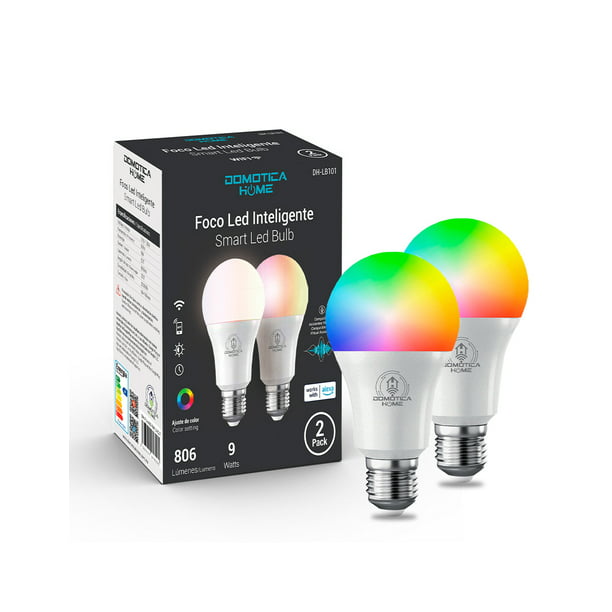 Foco LED inteligente RGB con bocina Bluetooth 6,5 W Steren LAM-BOC