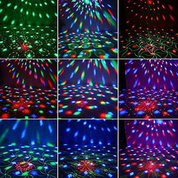 Luces de fiesta Luz de bola de discoteca, luz LED activada por