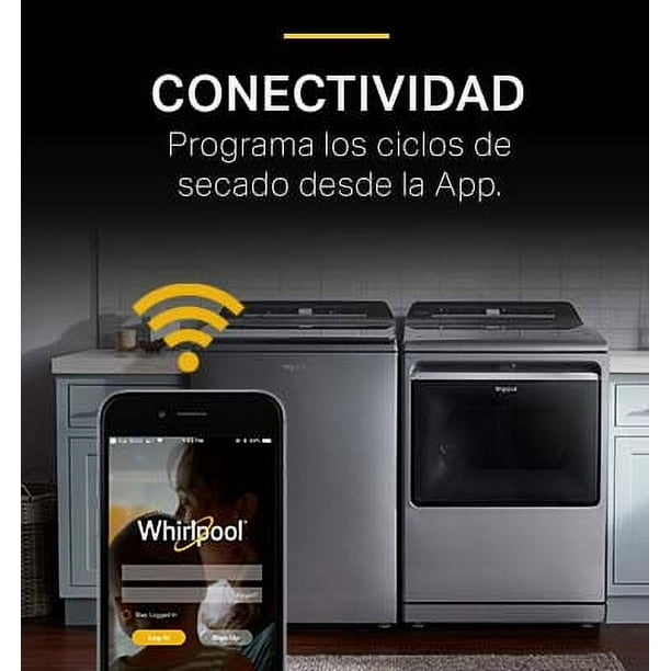 Whirlpool Secadora Smart Appliance de carga superior a gas 28 Kg Blanca -  El Palacio de Hierro