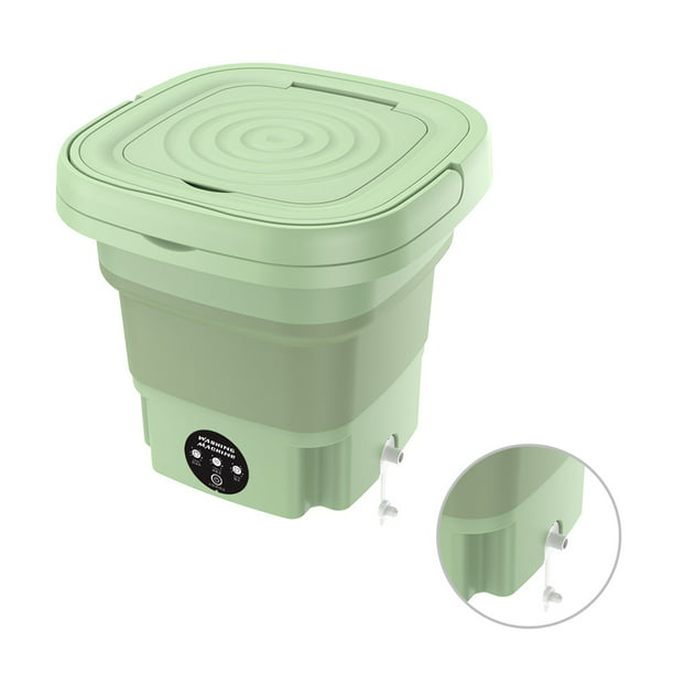 Lavadora portátil de 8 l con secador de centrifugado Lavadora automática  Mini (Verde UE) Ehuebsd Libre de BPA