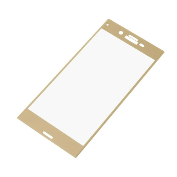 protector de pantalla protector de pantalla de cristal templado de 9 h para sony xperia xz gold oro magideal protector de pantalla
