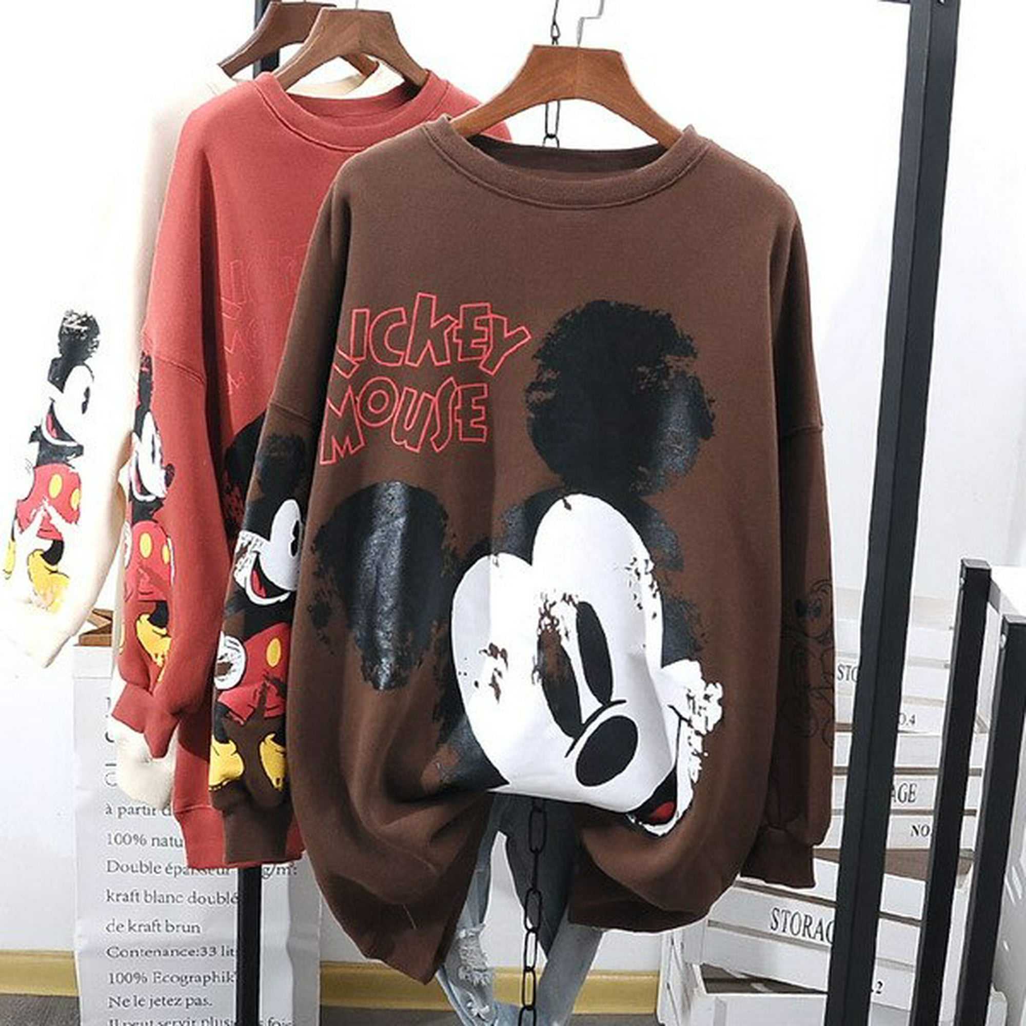  Disney Sudaderas con capucha para mujer, manta de gran tamaño,  regalos de Minnie y Mickey, Negro - : Ropa, Zapatos y Joyería