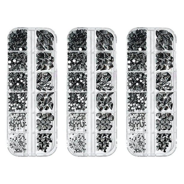 Cristales AB Rhine Piedras para decoración de uñas Manualidades para  decoración de uñas Teléfono Man Yinane pedrería de uñas