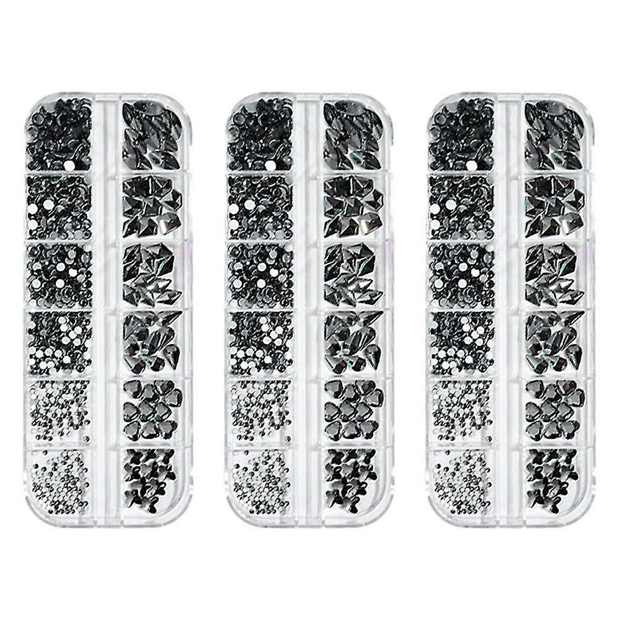 Diseño Con Piedras Para Uñas  Diseños De Piedras Para Uñas - 1 Box  Mulit-designs - Aliexpress