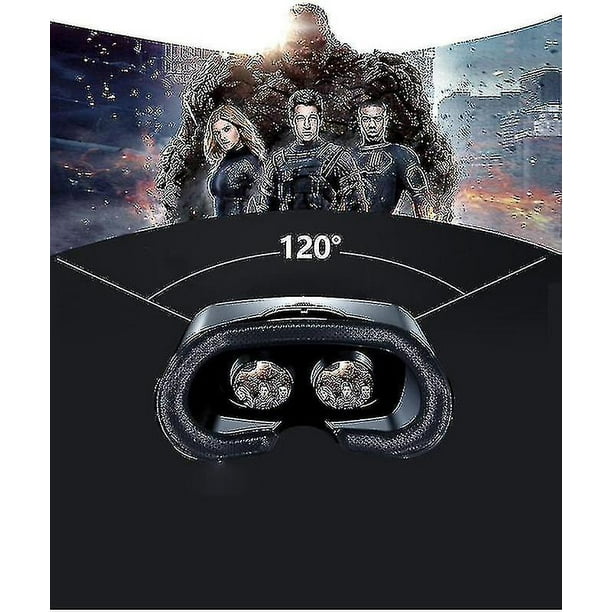 2023 Vrg Pro Gafas Vr Realidad virtual Gafas 3d para teléfonos inteligentes  de 5.0-7.0 pulgadas Blu-ray Auriculares Glas