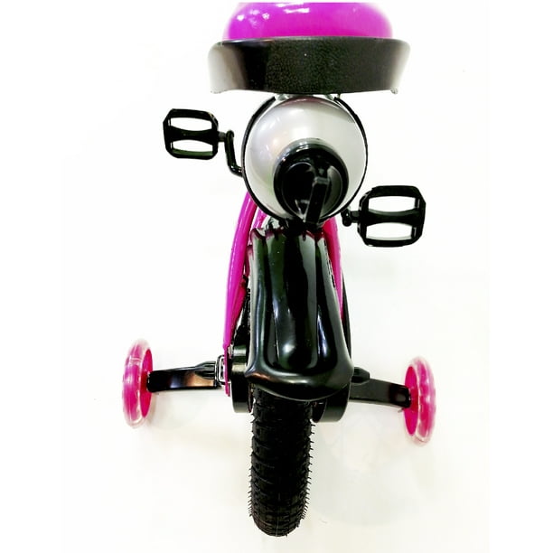 Bocina de Bicicleta Infantil en Forma de Girasol de Color Rosado
