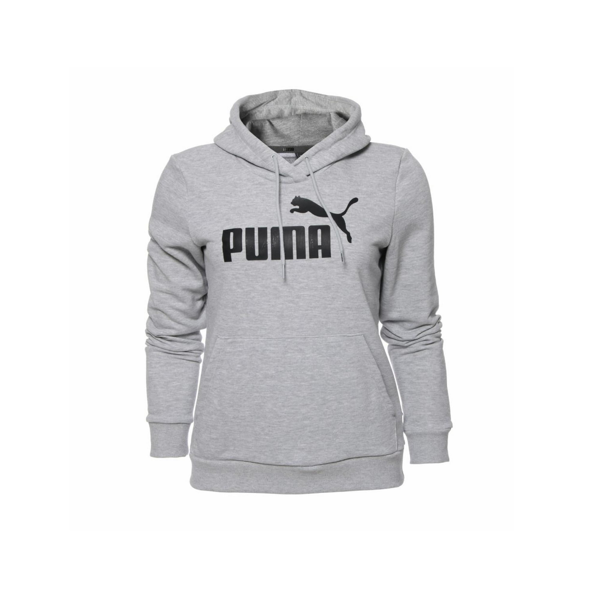 Sudadera Essential Logo Mujer gris CHICA Puma 04 | Walmart en línea