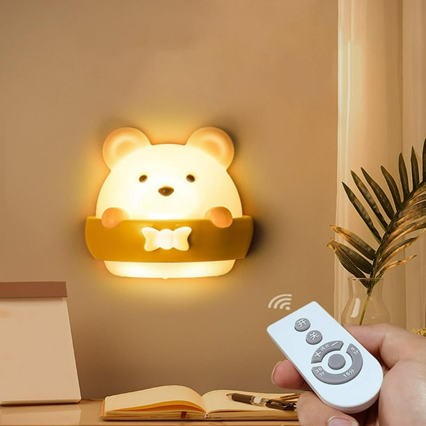 Enchufe de luz nocturna LED con interruptor, juego de 2 lámparas de noche  para gatos infantiles, lámpara de noche para habitación de bebé, lámpara de  pared peque?a para sala de estar, cocina