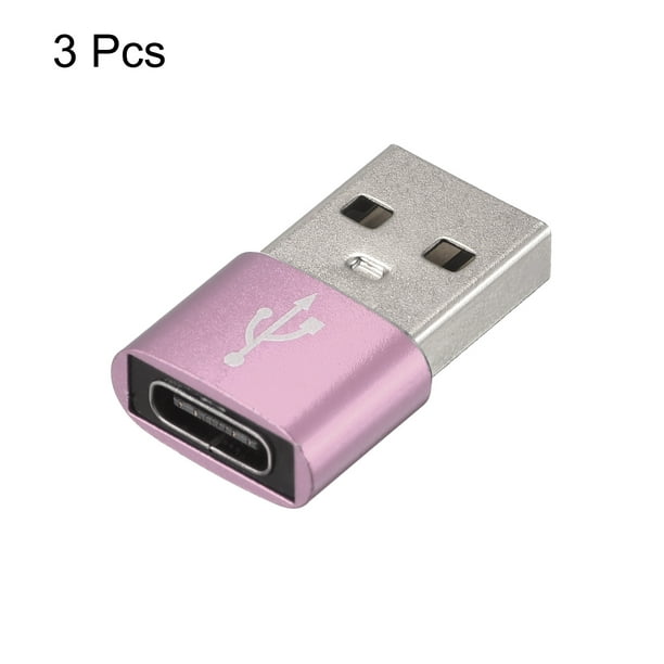 USB C Hembra a USB Macho Adaptador, Tipo C a USB Convertidor
