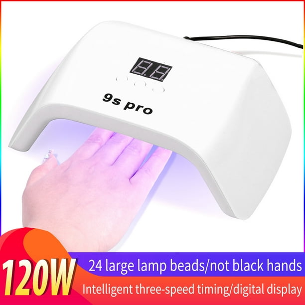 120W Secador de Uñas Lámpara LED Luz UV para uñas polaco Gel