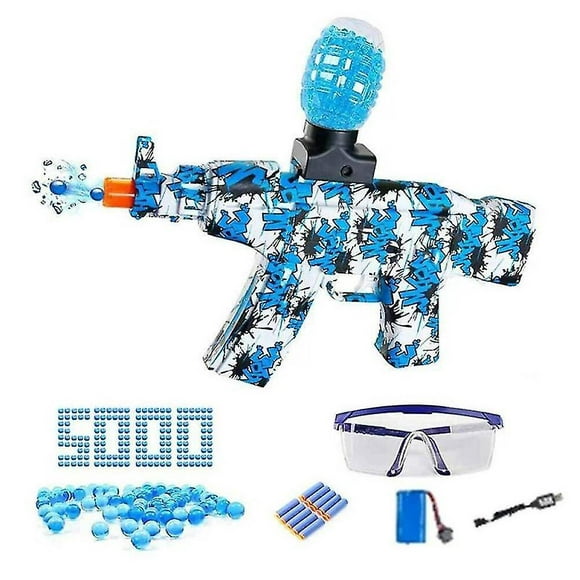 pistola eléctrica blaster gel blaster splatter pellet pistola de juguete para niños al aire libre  oso de fresa electrónica