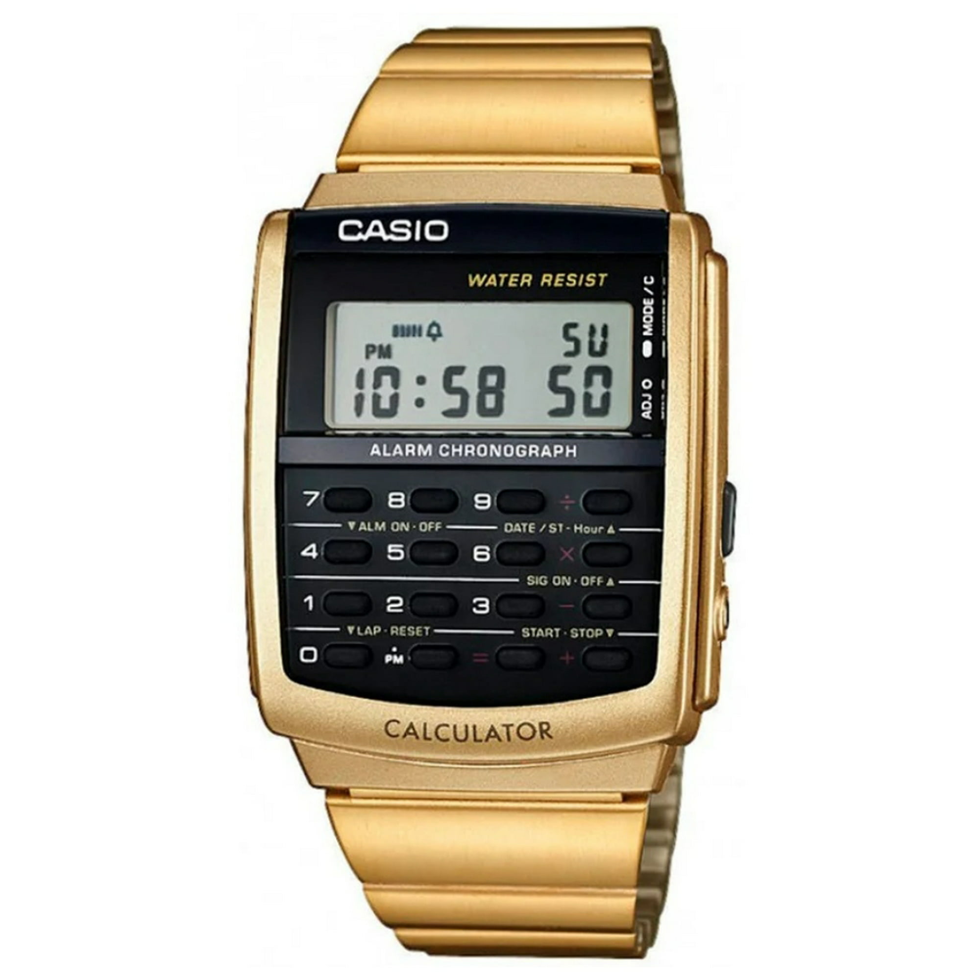 Casio CA53W reloj con calculadora, para hombre : Casio: Ropa,  Zapatos y Joyería