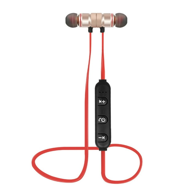 Bluetooth 4.1 Auriculares Deporte al aire libre Auriculares Música Auricular  Succión magnética yeacher