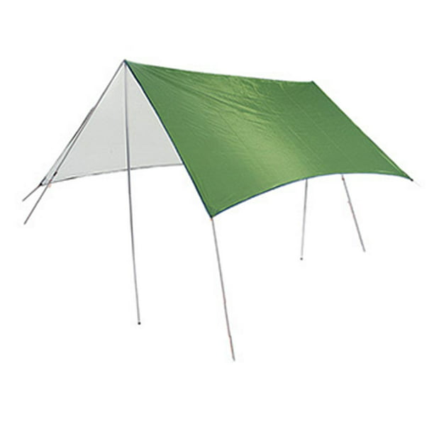 Lona impermeable para , protectora, , portátil, para acampar, picnic,  alfombrilla, parasol, lluvia, cubierta para moscas, Verde Sunnimix Lona  impermeable para tienda