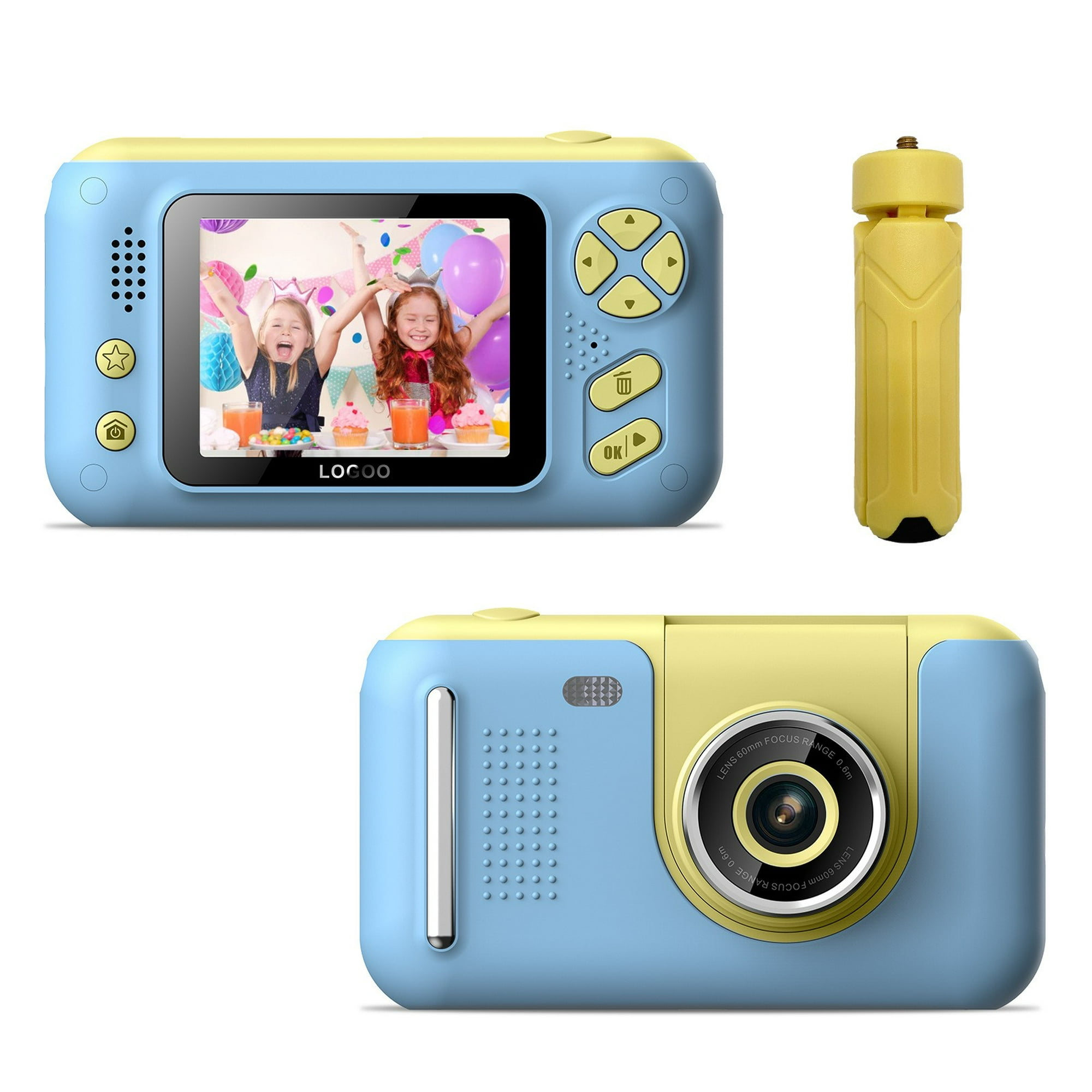 Cámara digital para niños, cámara para niños pequeños, cámara infantil con  pantalla de 2 pulgadas y tarjeta SD de 32 GB, cámara para niños, juguetes  para niñas de 5 años, regalo de