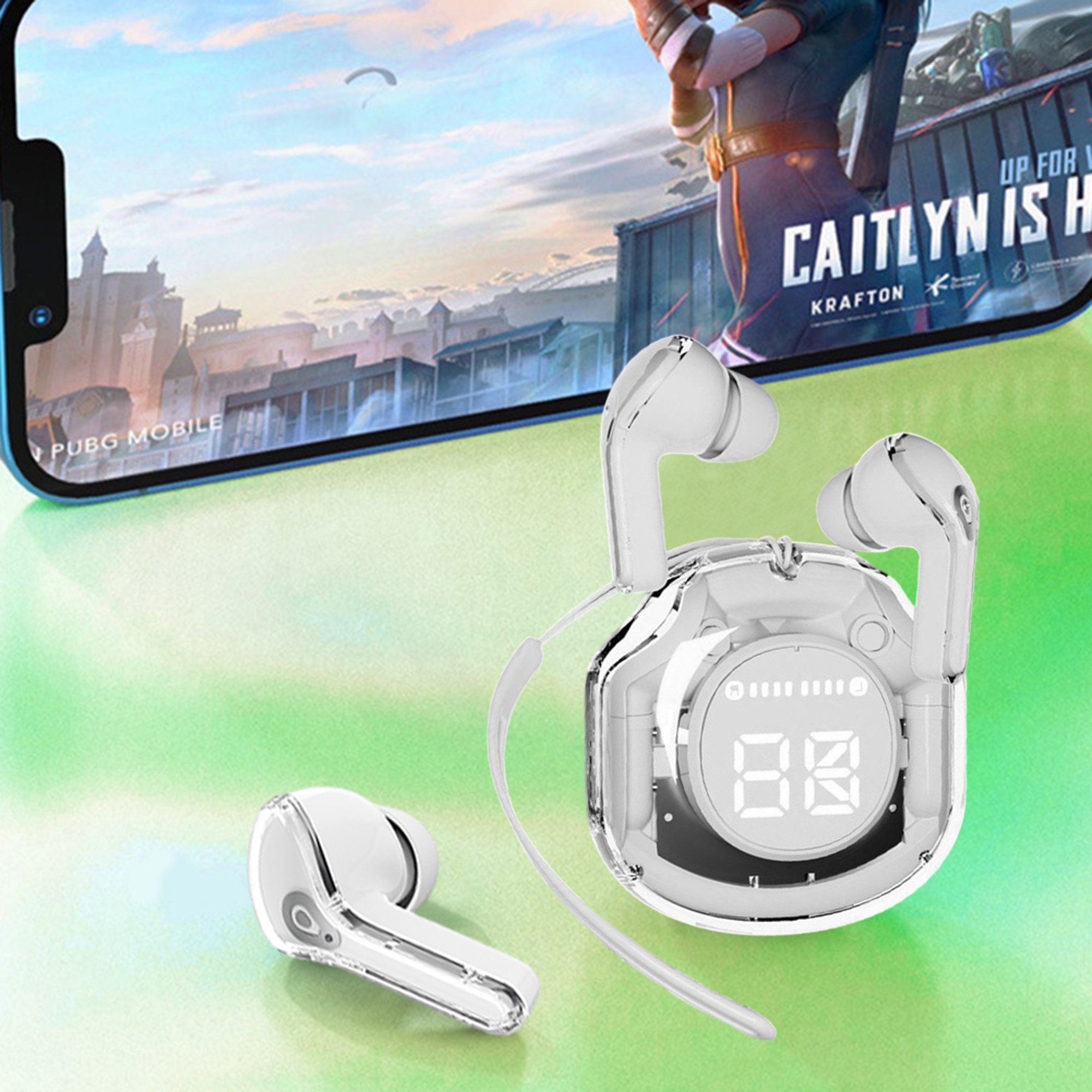 TWS Auriculares inal mbricos compatibles con Bluetooth 5.3