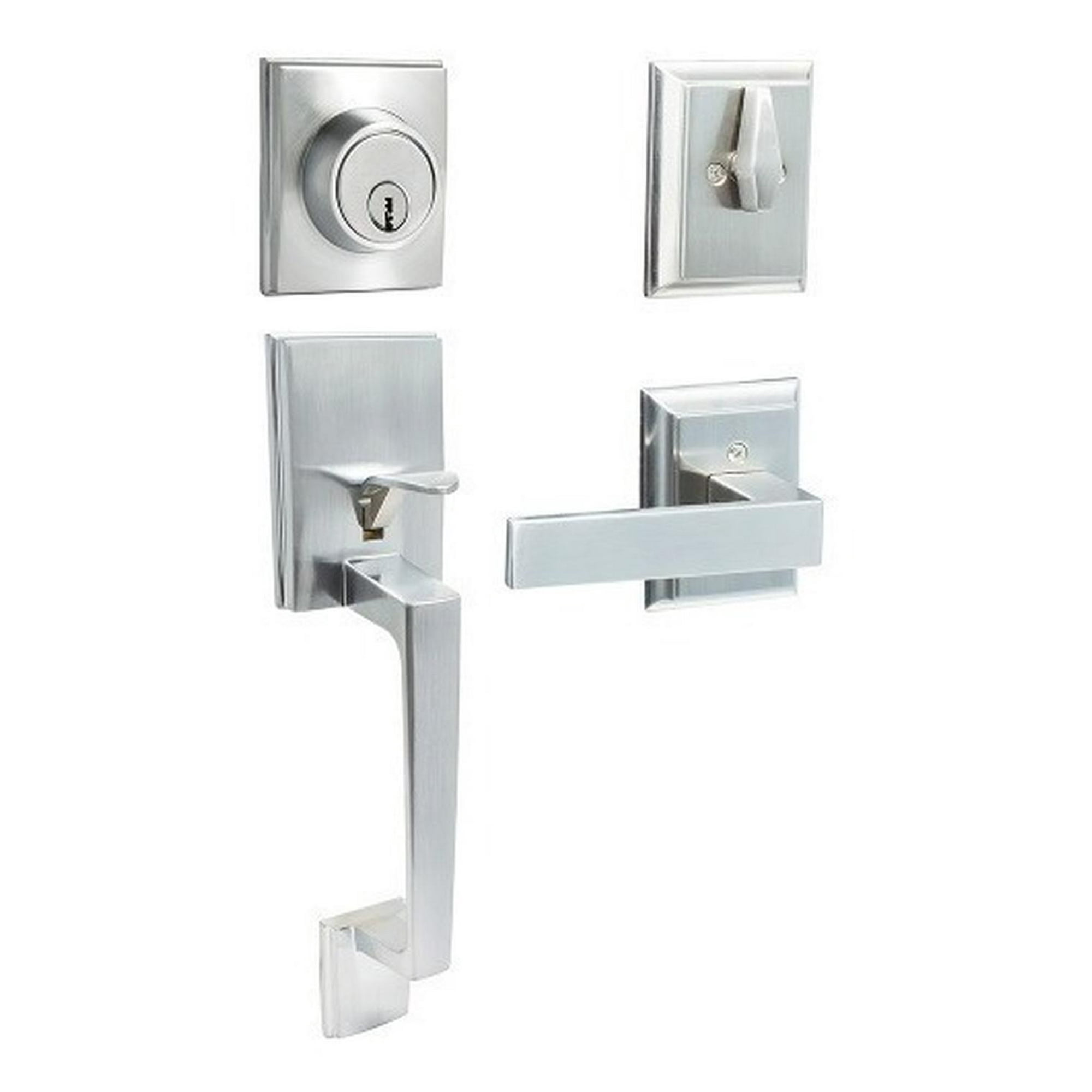 Cerradura aluminio basic sencilla color blanco Lock 16CL