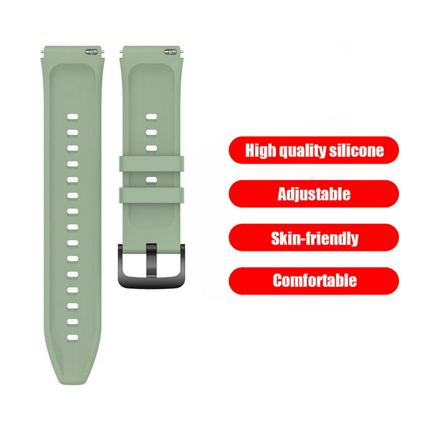 Correa de silicona para Xiaomi Watch S1 22 mm Correa de reloj Smartwatch  Cinturones de repuesto