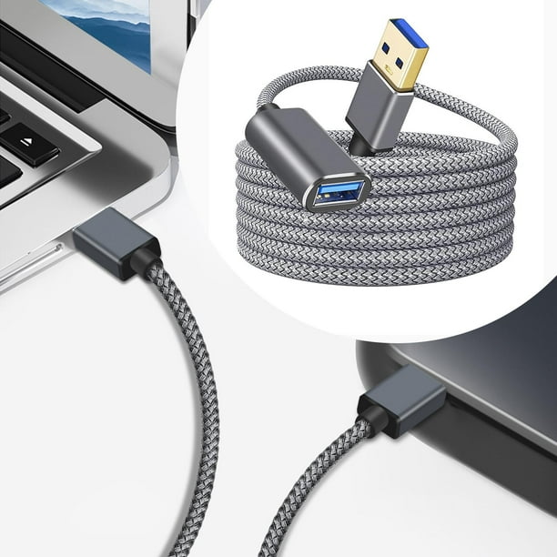 Cable alargador USB 3.0 macho - hembra para PC