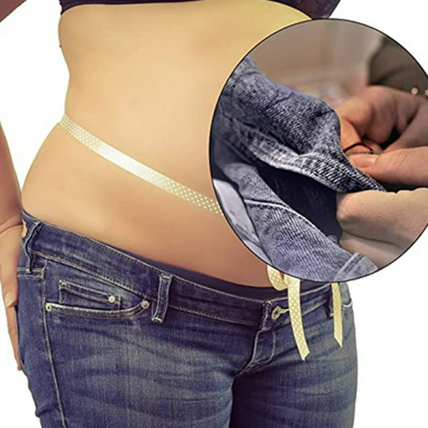Extensor de cintura elástico ajustable para mujer, ropa para embarazadas,  pantalones de maternidad, cinturón de pretina, 1 piezas