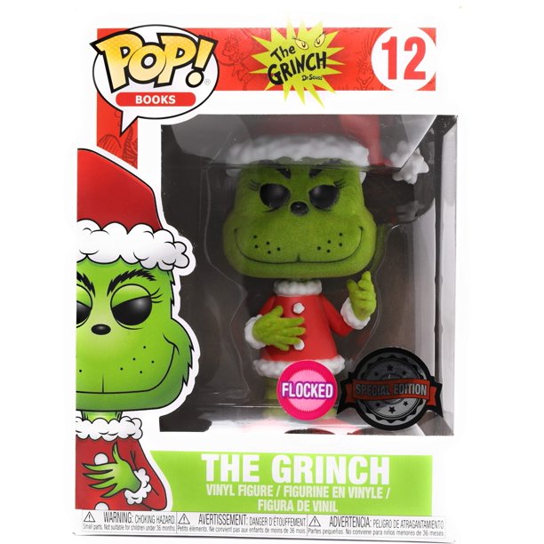 Pop! Books: The Grinch (Flocked) (Box Lunch Exclusive) 14 – Poppin' Off Toys